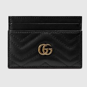 Brand new Gucci GG Marmont card case (in the box with tags on)